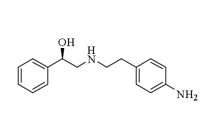 (1R)-2-[[2-(4-Aminophenyl)ethyl]amino]-1-phenylethan-1-ol